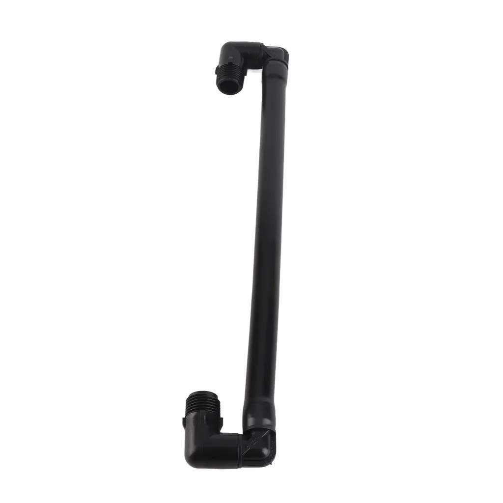 Support de buse rotatif haute résistance en polyéthylène noir, 30cm - 6