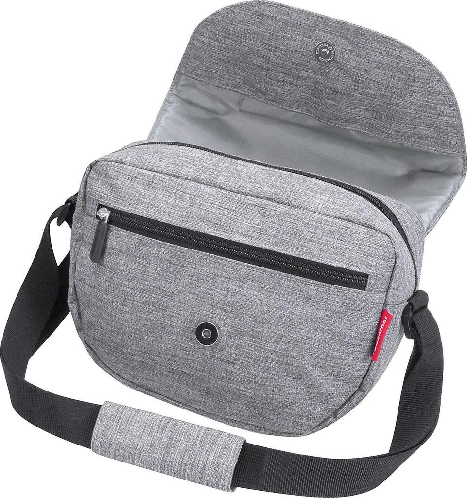 KLICKfix Lenkertasche FUNBAG twist silver Fahrradtaschen