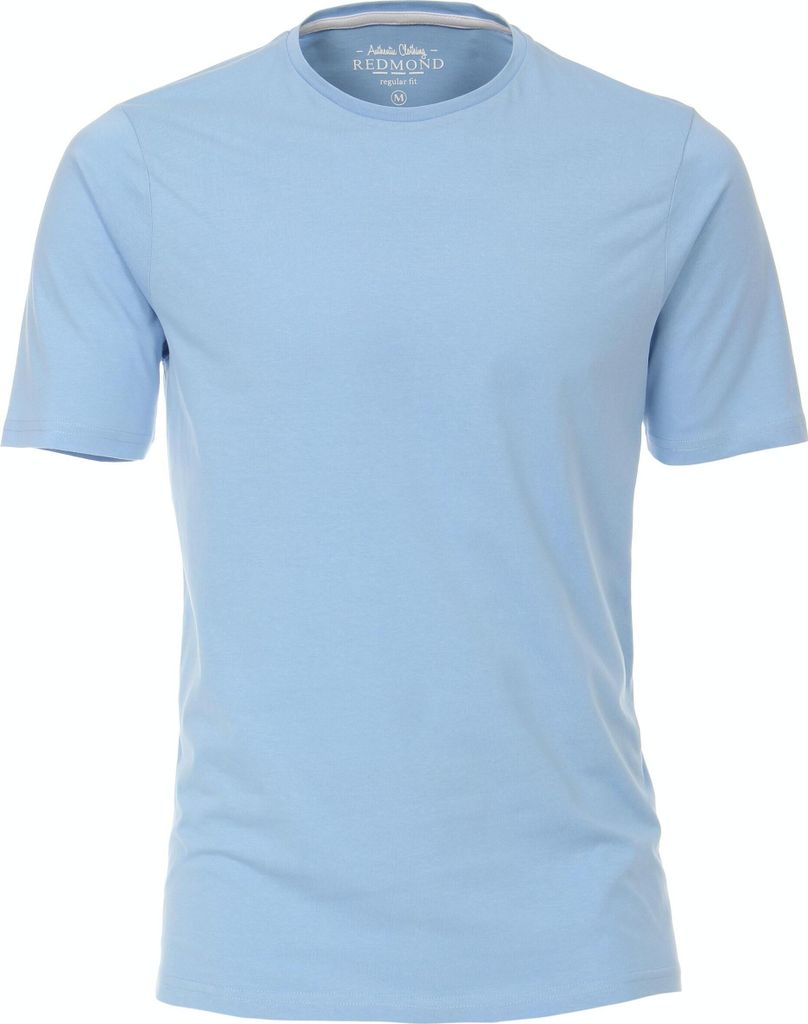REDMOND Casual Herren T-Shirt Rundhals Regular-Fit Jersey Produktbild 