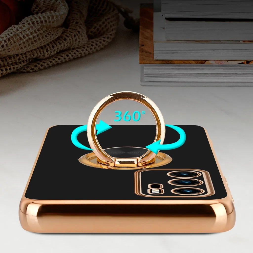 CADORABO - Custodia Compatibile Con Huawei P40 In Classy Nero