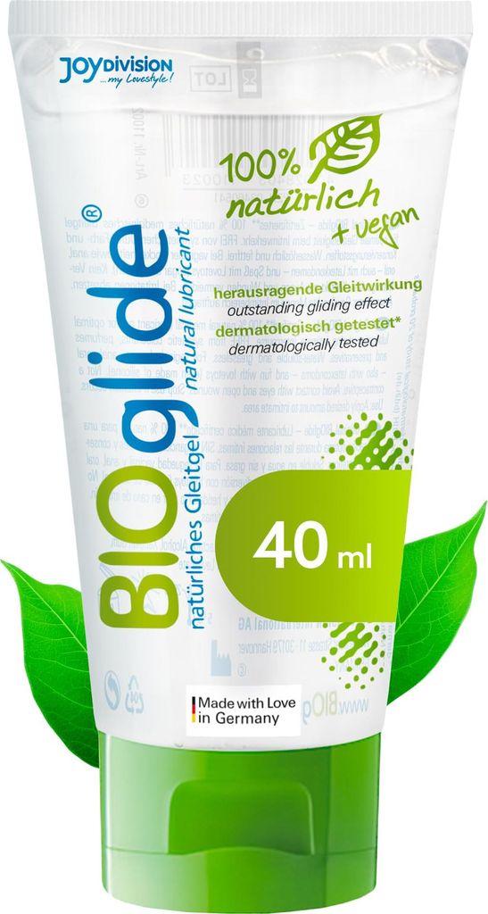 JOYDIVISION BIOglide Lubrificante biologico, 40 ml Immagine del prodotto 
