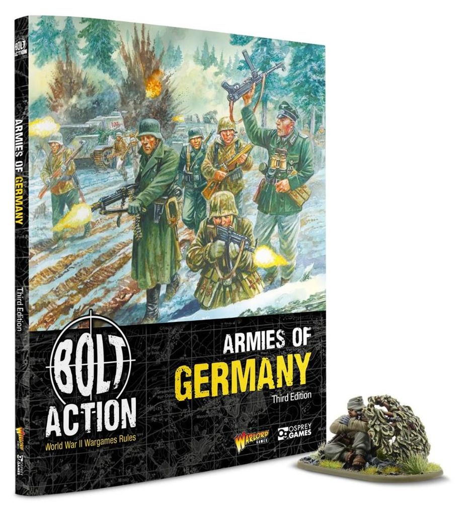 Bolt Action Armeebuch Deutschland Dritte Edition With Josef Immagine del prodotto 