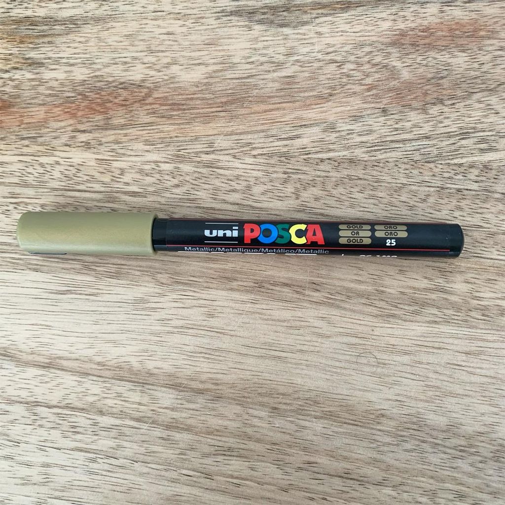 uni-ball marqueur pigmenté POSCA (PC-1MR), or Image du produit 