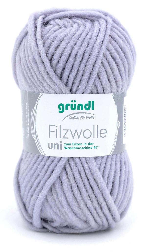 Gründl Filzwolle uni,Waschfilzen,100%Schurwolle,50g/50m,NS Produktbild 