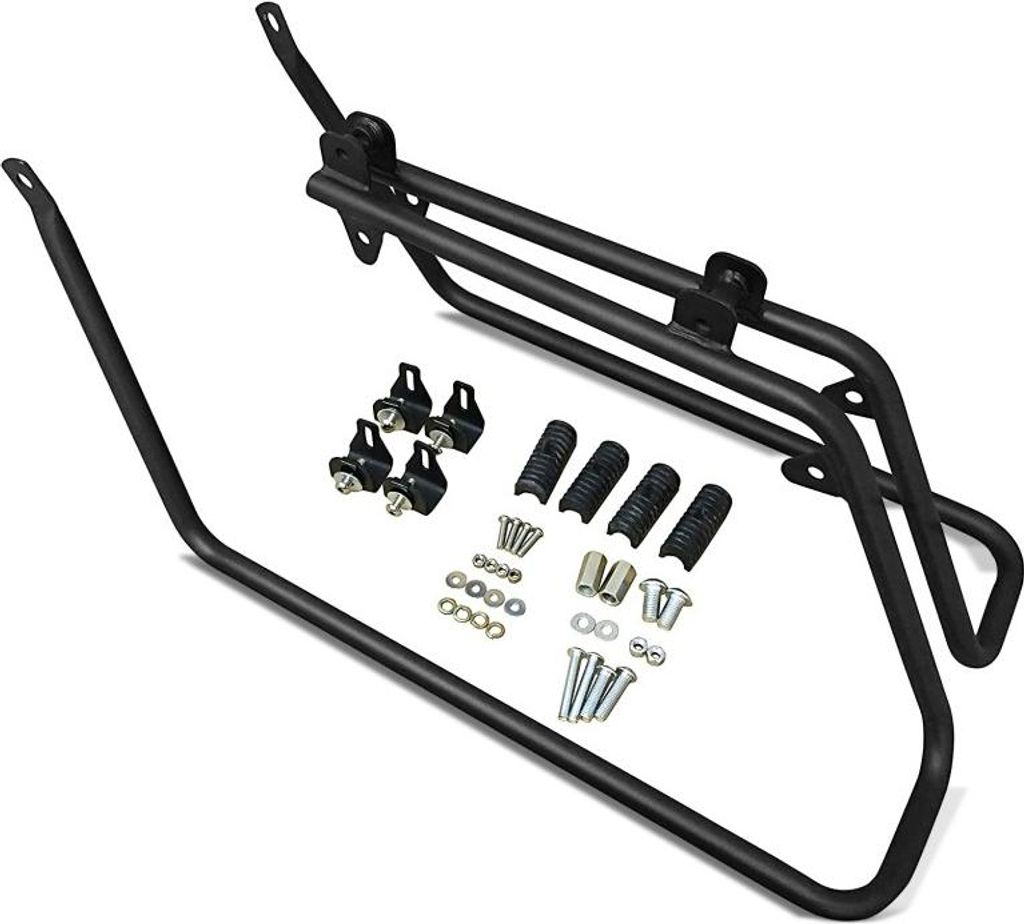 Seitenkoffer-Träger für Harley Davidson Dyna 08-17 # Kofferträger Bagg