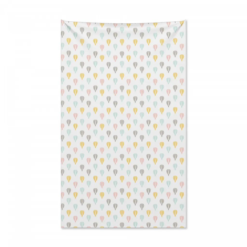 Abakuhaus Adventure: Arazzo Decorativo 140x230 Arancio e Rosa