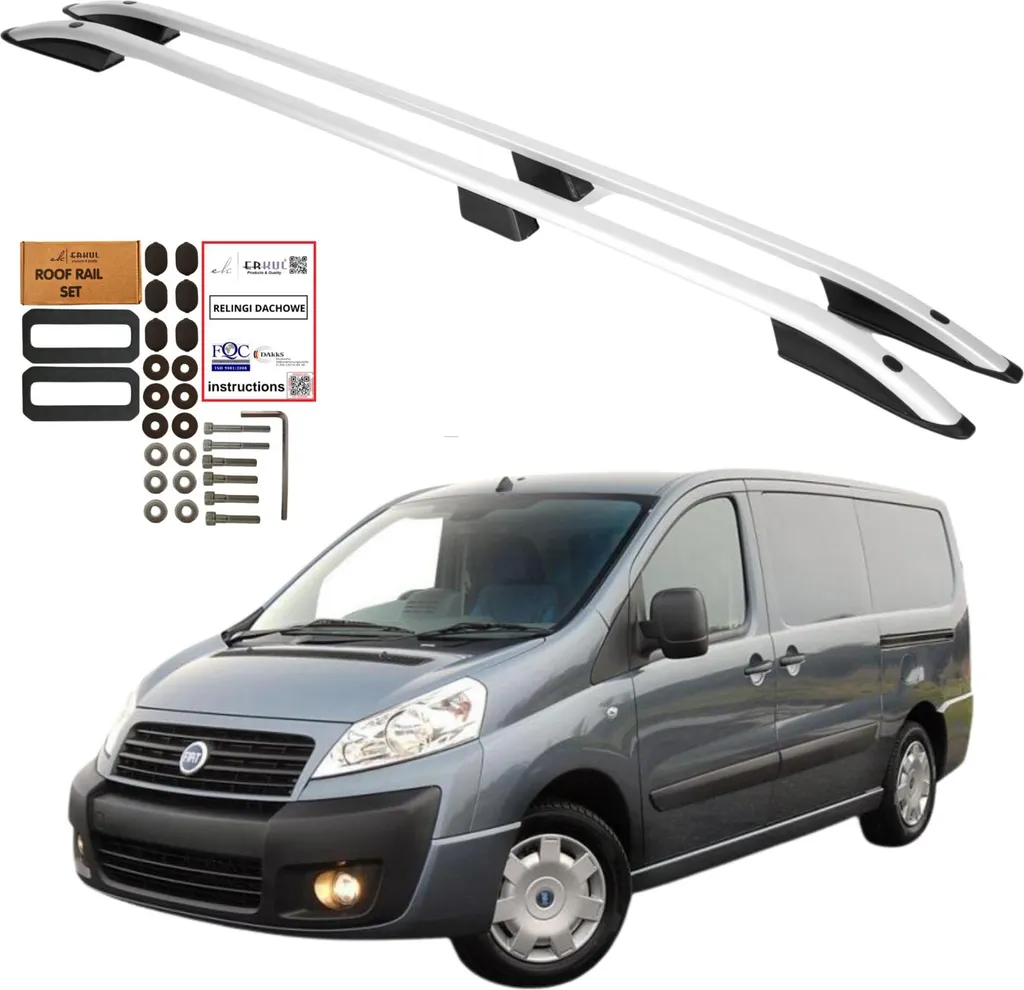 Équipement de Portage Toit pour Fiat Scudo et Peugeot Expert L1 06-17