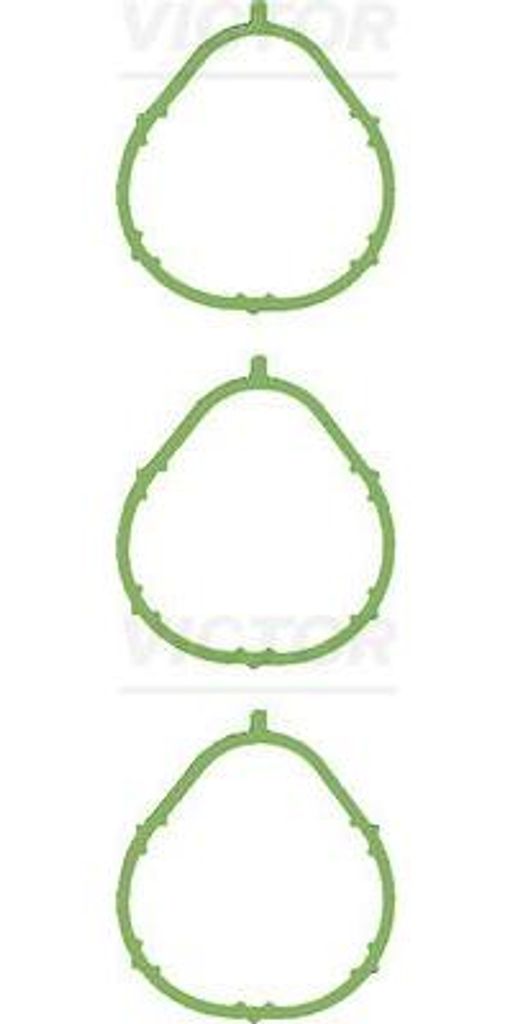 VICTOR REINZ 11-10401-01 Dichtungssatz, Ansaugkrümmer OE 1540A089(3x) kompatibel mit Fortwo