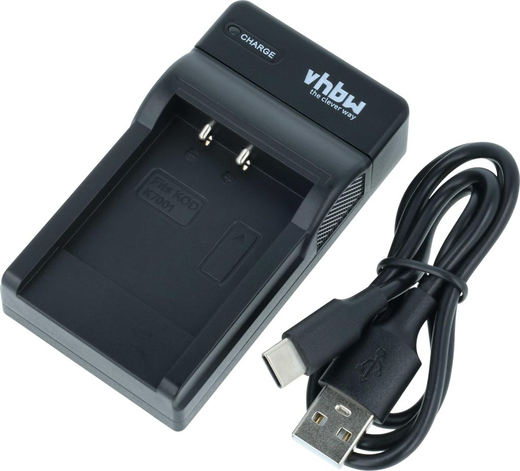 vhbw USB-C Ladegerät kompatibel mit Rollei Compactline Produktbild 