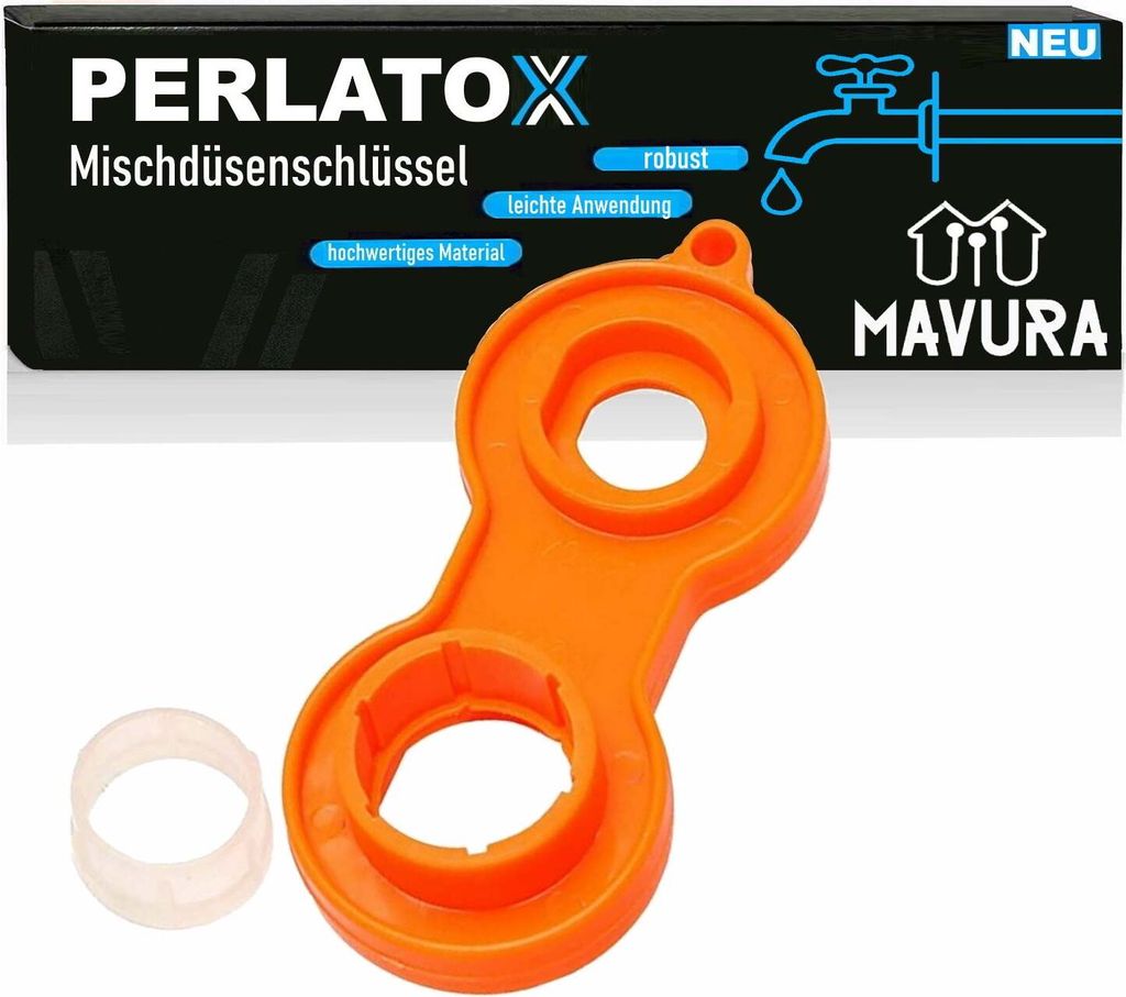 PERLATOX Perlator Schlüssel Mischdüsenschlüssel Strahlregler Universal Schlüssel