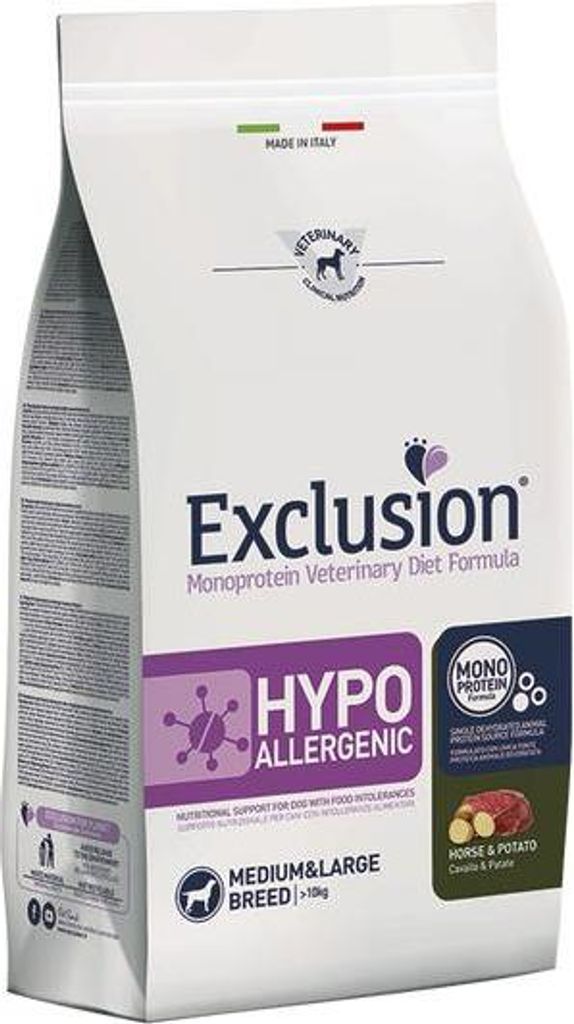 Exclusion Hypoallergenic Pferd & Kartoffel Medium/Large