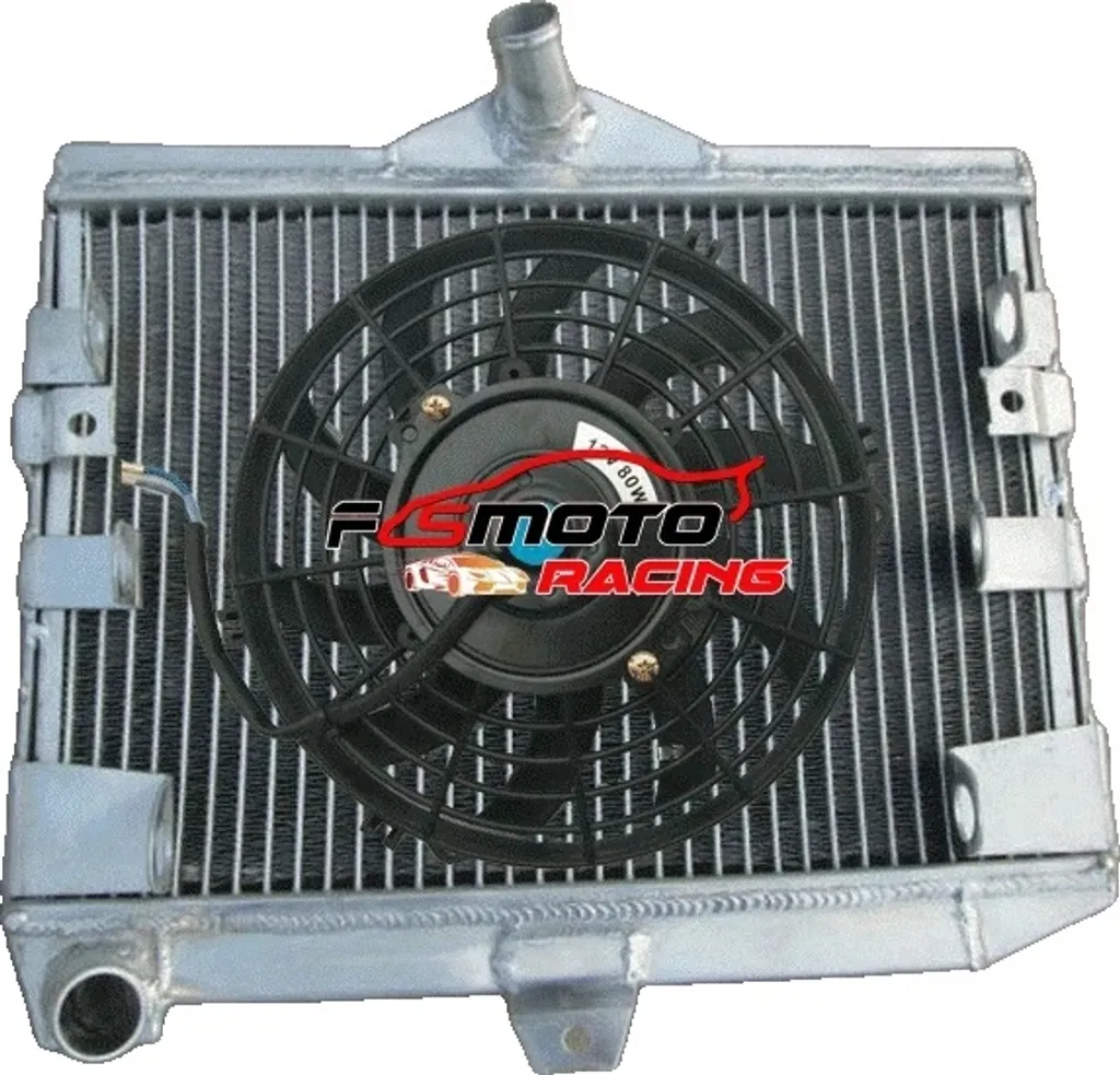 Refroidir moteur Yamaha V-Max avec ce radiateur alu montage avant