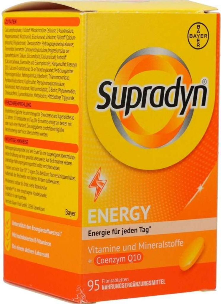Supradyn compresse rivestite con film 95 St Immagine del prodotto 