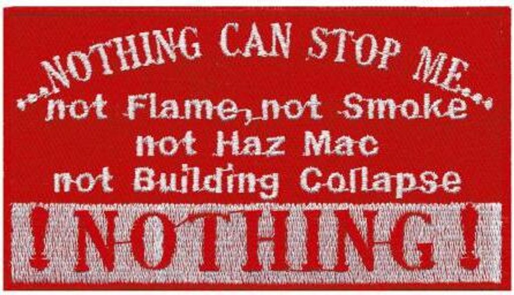 Aufnäher - Nothing can Stop me - 00411 - Gr. ca. 9 x 6 cm - Patches Stick Applikation