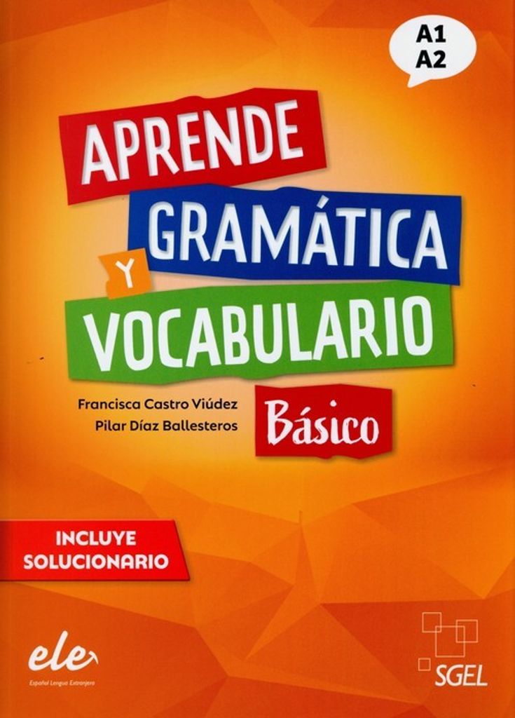 Aprende gramatica y vocabulario basico A1+A2 ćw. Productafbeelding 