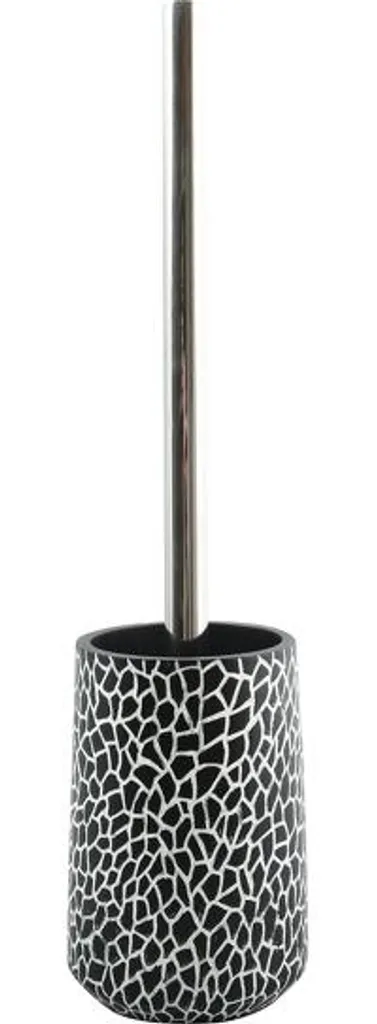 Scopino WC Nero Opaco MSV Safari Poliresina - Resistente e Igienico