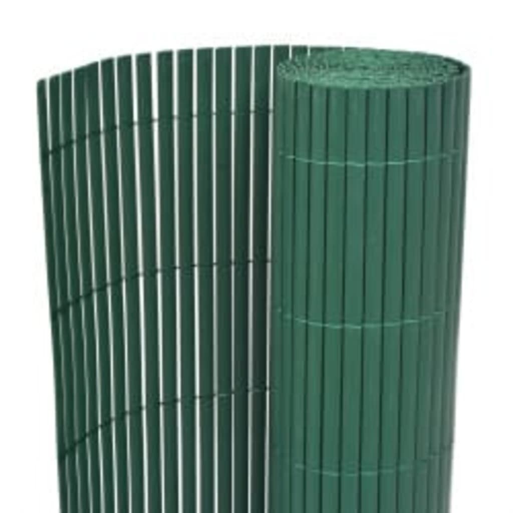vidaXL Płot ogrodowy dwustronny 110x300 cm Zielony Zdjęcie produktu 