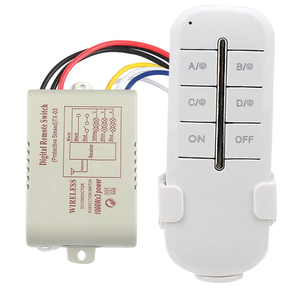 Zapnutie/vypnutie AC 180–240 V, rádiový prijímač, spínač s Obrázok produktu 