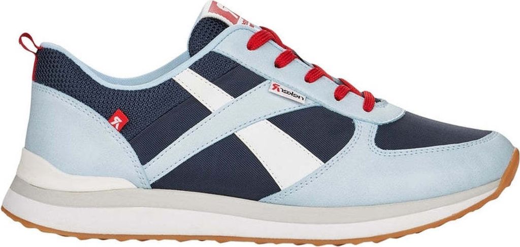 Rieker Damen Schnürer 42502-14 Farbe: Blau Größe: 37