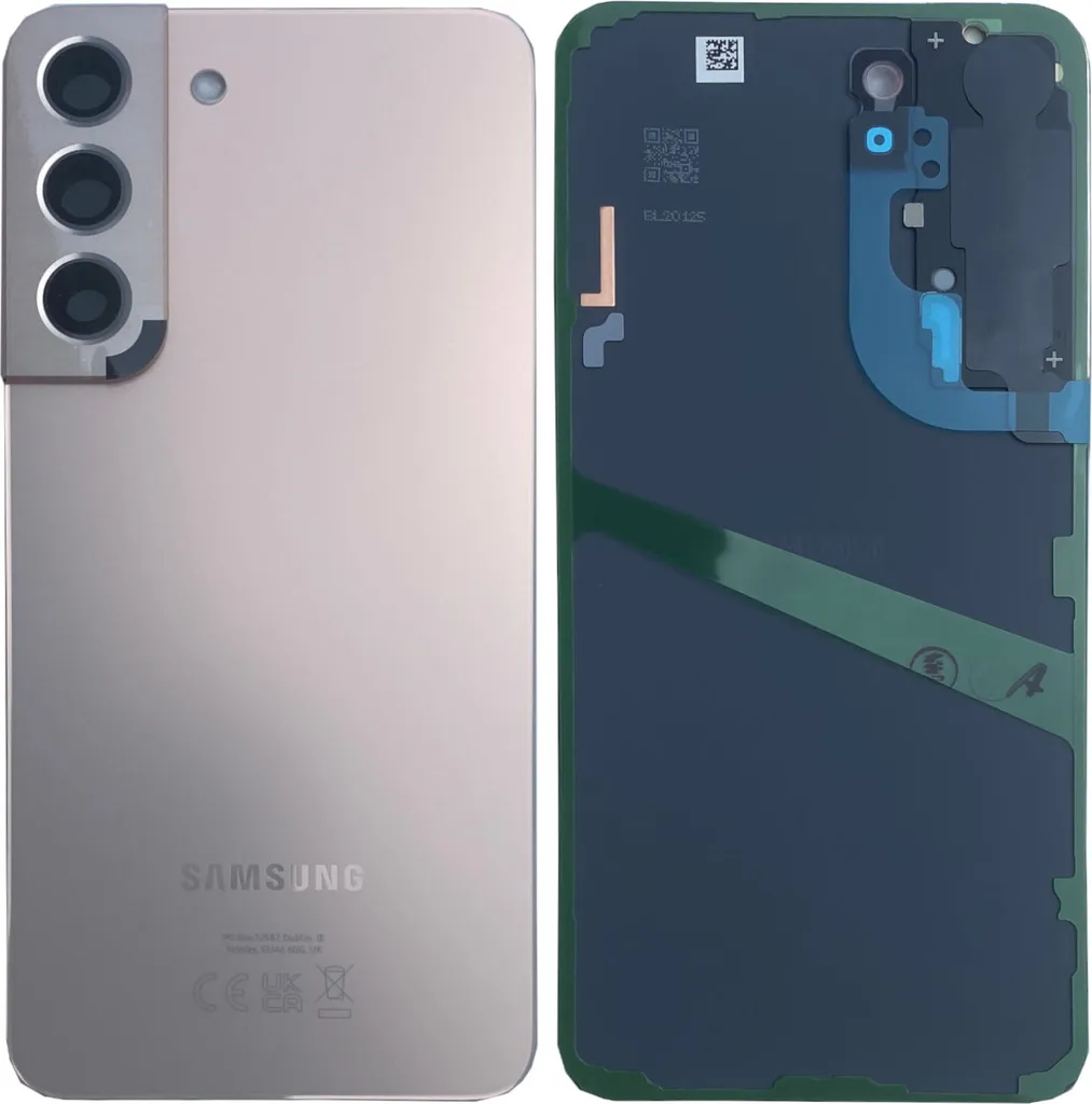 Couvercle arrière Samsung Galaxy S22 GH82-27434D Rose Doré d'origine