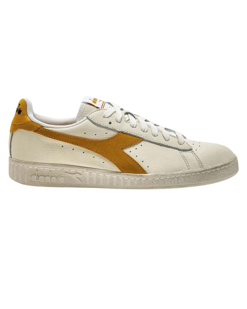 Schuhe Diadora Game L Low Waxed Suede Gelb Leder