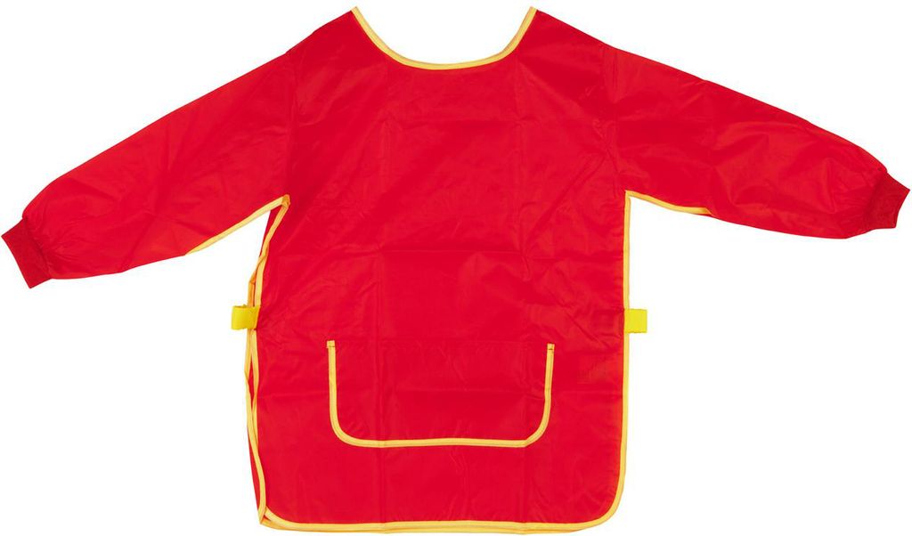 Malschürze / Kinderschürze / Bastelschürze / 5-6 Jahre / Farbe: rot