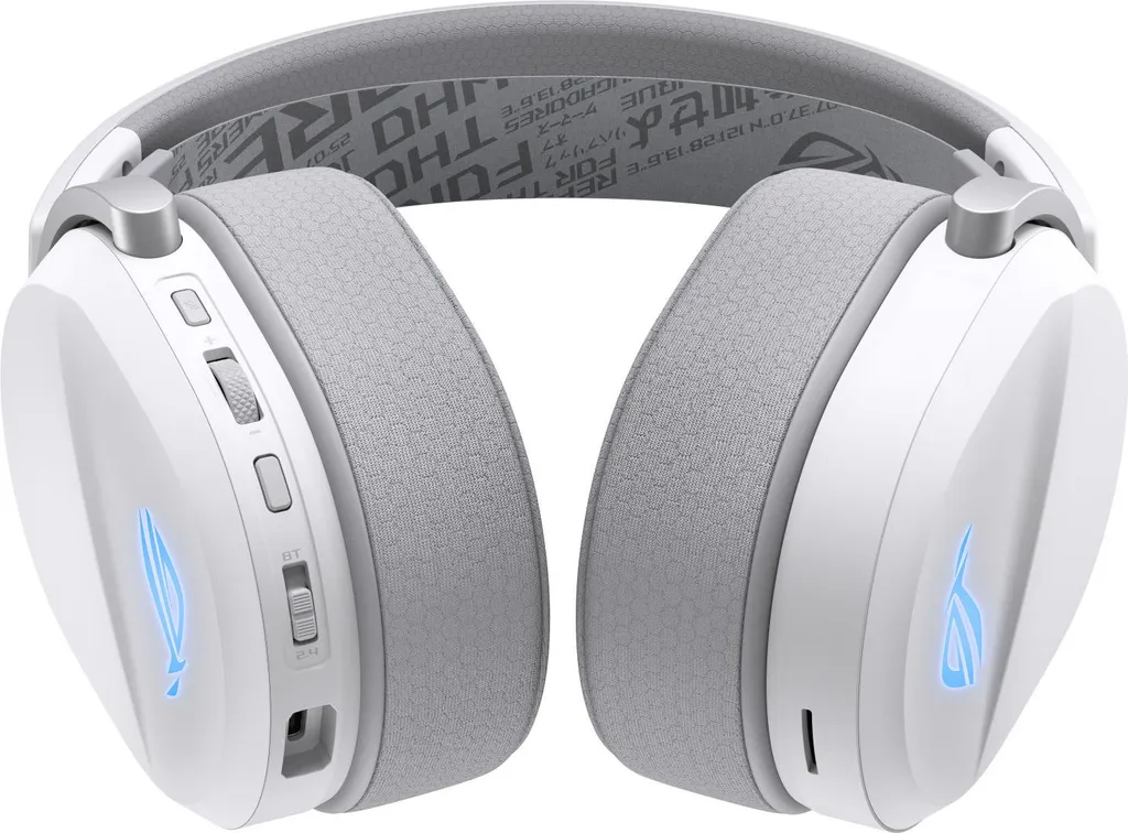 Casque Gaming Polyvalent ASUS ROG Pelta White pour PC PS5 et Switch