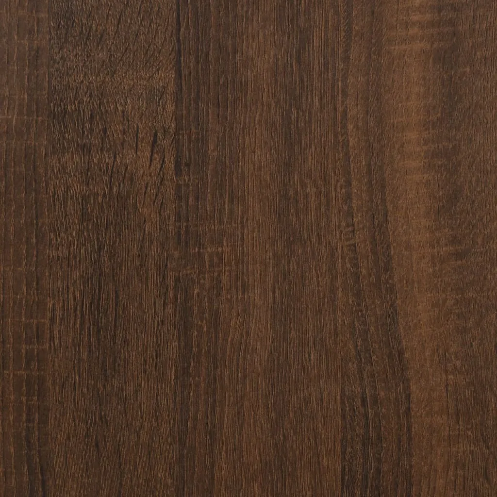 Comodino Salvaspazio SYFAX Rovere Marrone 35x55cm Legno Multistrato - 6
