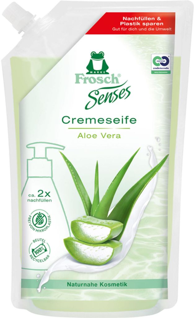 Savon liquide à l'aloe vera 500 ml - Frosch Image du produit 