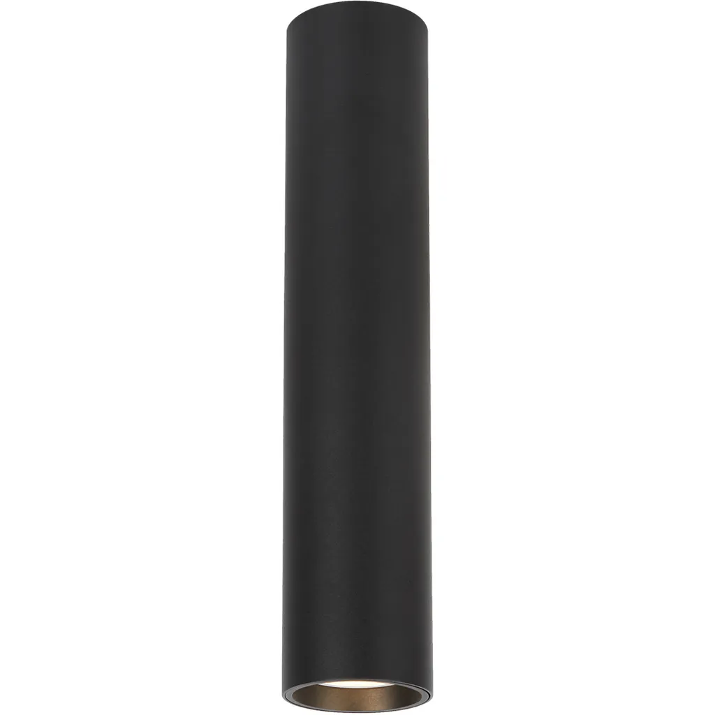 Spot de plafond rond noir 30 cm Genesis Milagro luminaire intérieur