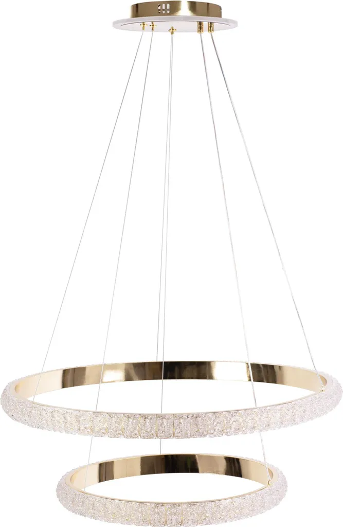 Lampe Suspendue LED Gold G045-2CP - Finissez-en avec l'Éclairage Terne