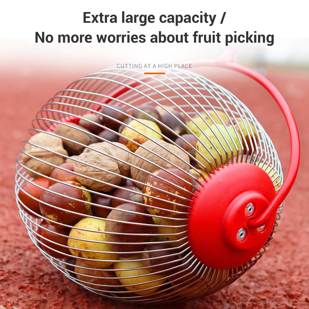 32.5 x 18 cm Rollsammler Apfelsammler Fallobstsammler Nusssammler Obstsammler