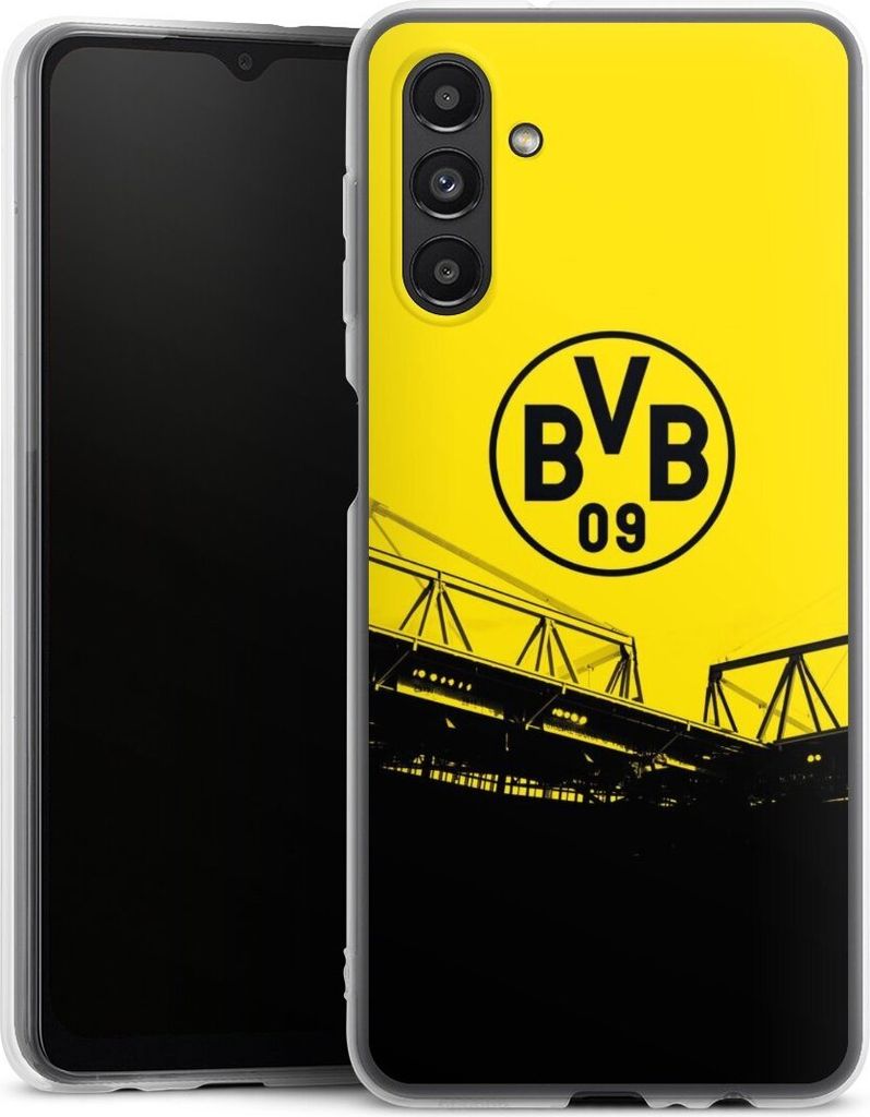 DeinDesign Handyhülle für Samsung Galaxy A13 5G Silikon Hülle Case Smartphone Schutzhülle BVB Borussia Dortmund Fanartikel