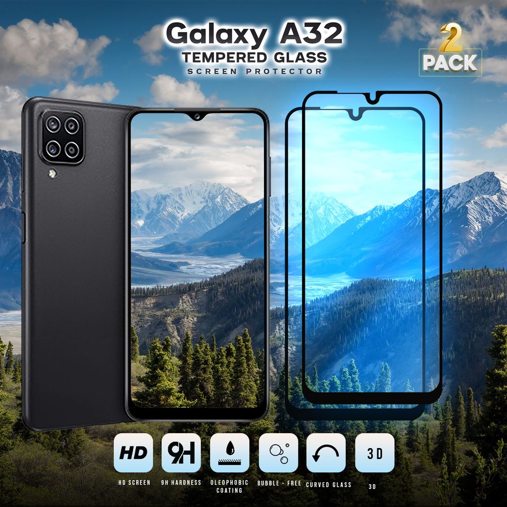 2 balení Samsung Galaxy A32 4G - 9H tvrzené sklo - Vysoce Obrázek produktu 