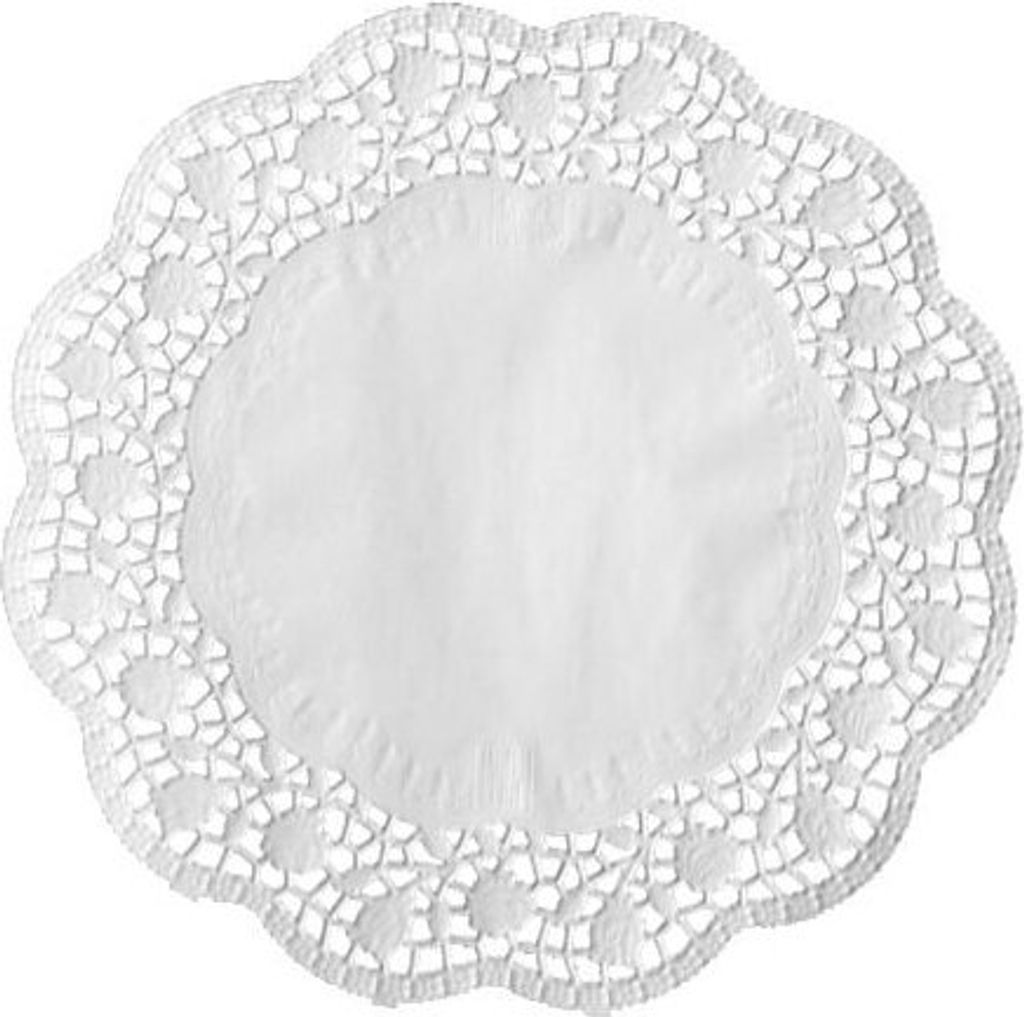 Tortenspitzen rund Ø 32 cm weiss Produktbild 