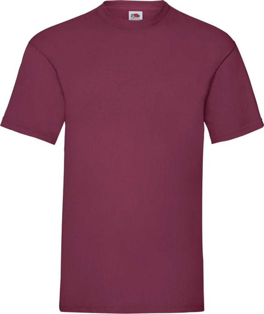 Herren-T-Shirt, Kurzarm - FOL VALUEWEIGHT T - burgundy - Größe L