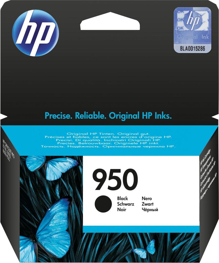 HP 950 Black Original Ink Cartridge Cartuccia d'Inchiostro Immagine del prodotto 
