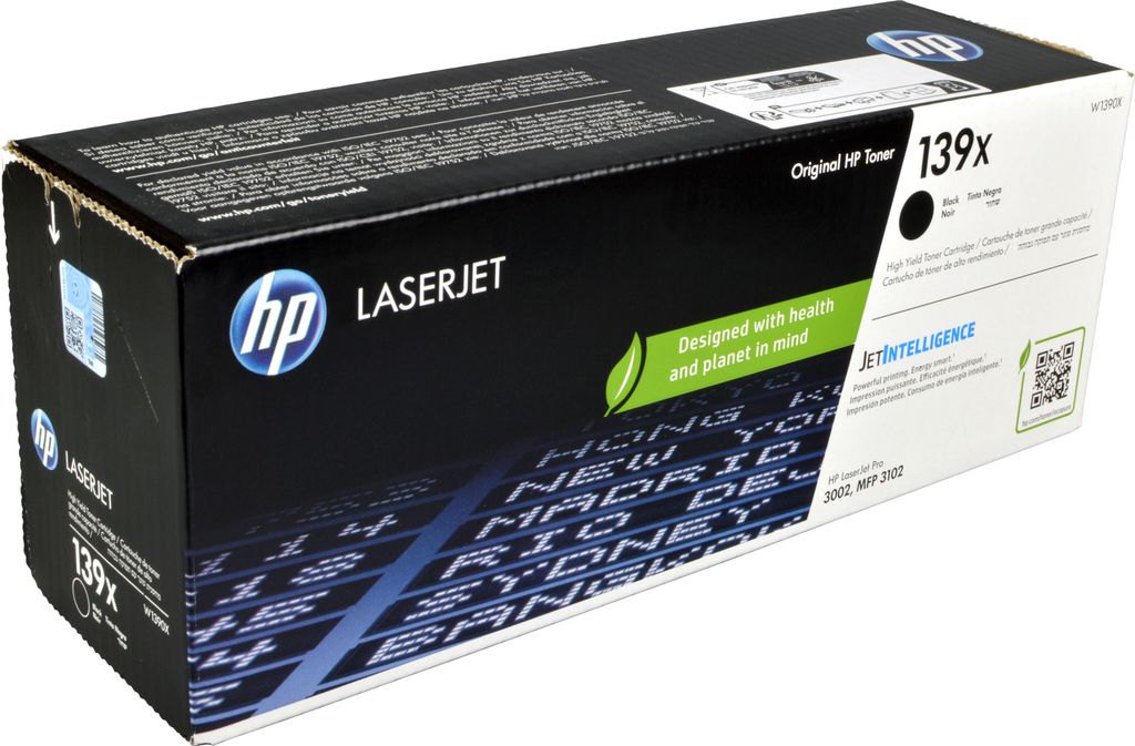 HP LaserJet 139X Schwarz Original Tonerkartusche mit hoher Produktbild 
