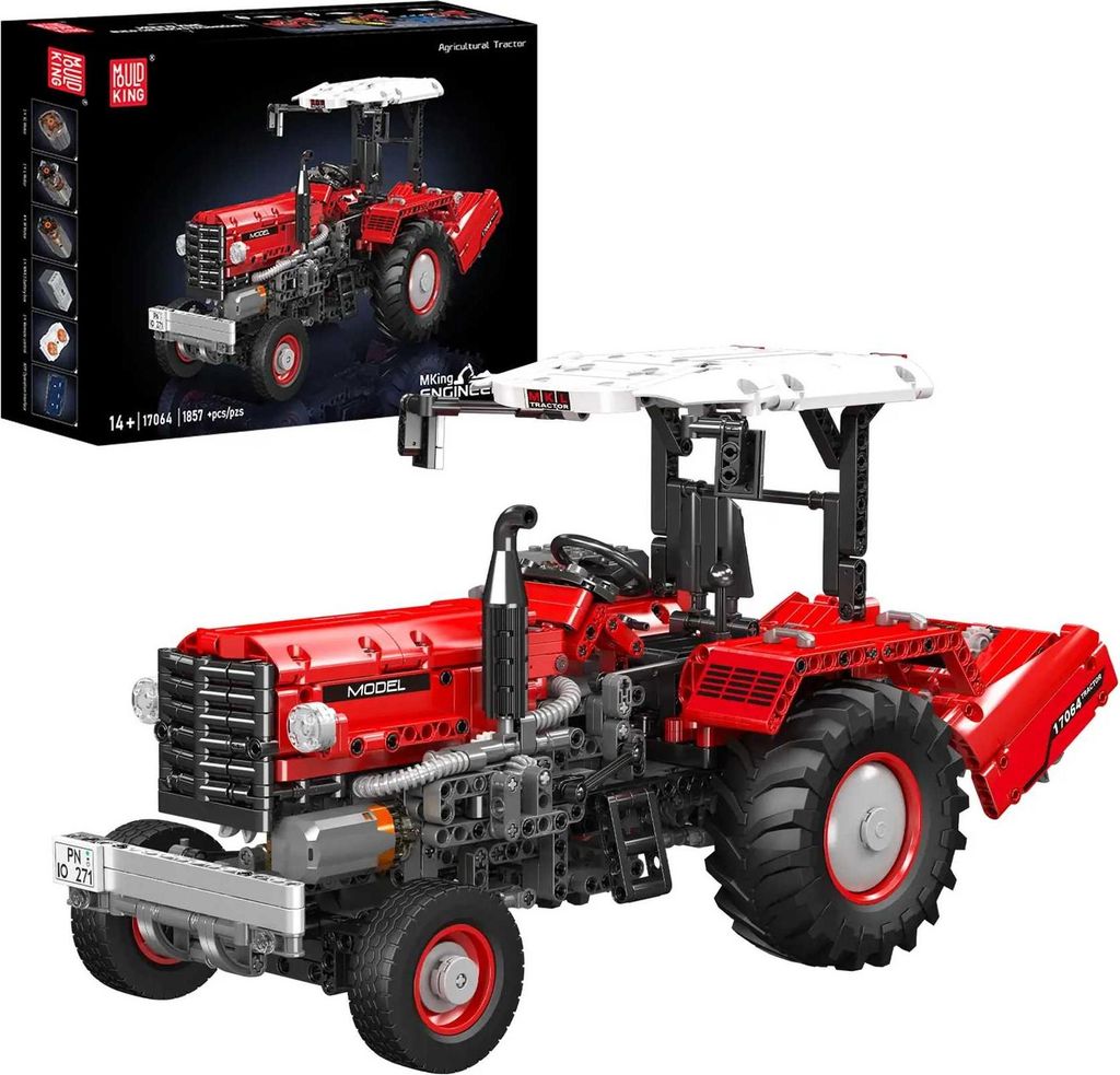 Mould King Ferngesteuerter Traktor 17064 Produktbild 