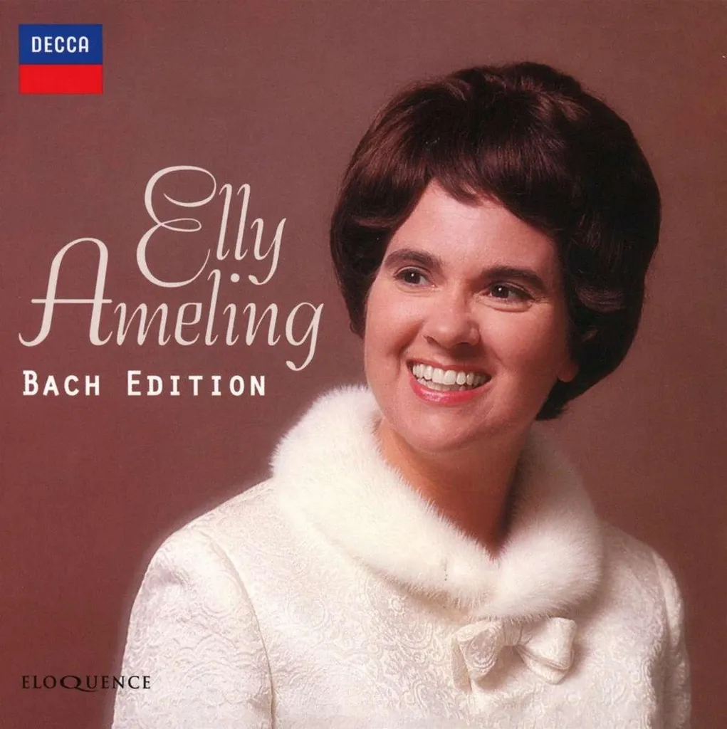 Disque Oratorio Bach Elly Ameling Enregistrement Remastérisé