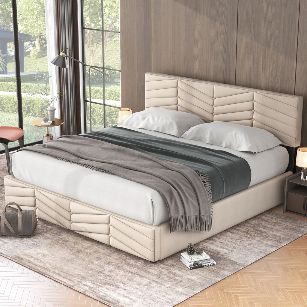 Polsterbett, 160x200 cm, Doppelbett mit | Kaufland.de