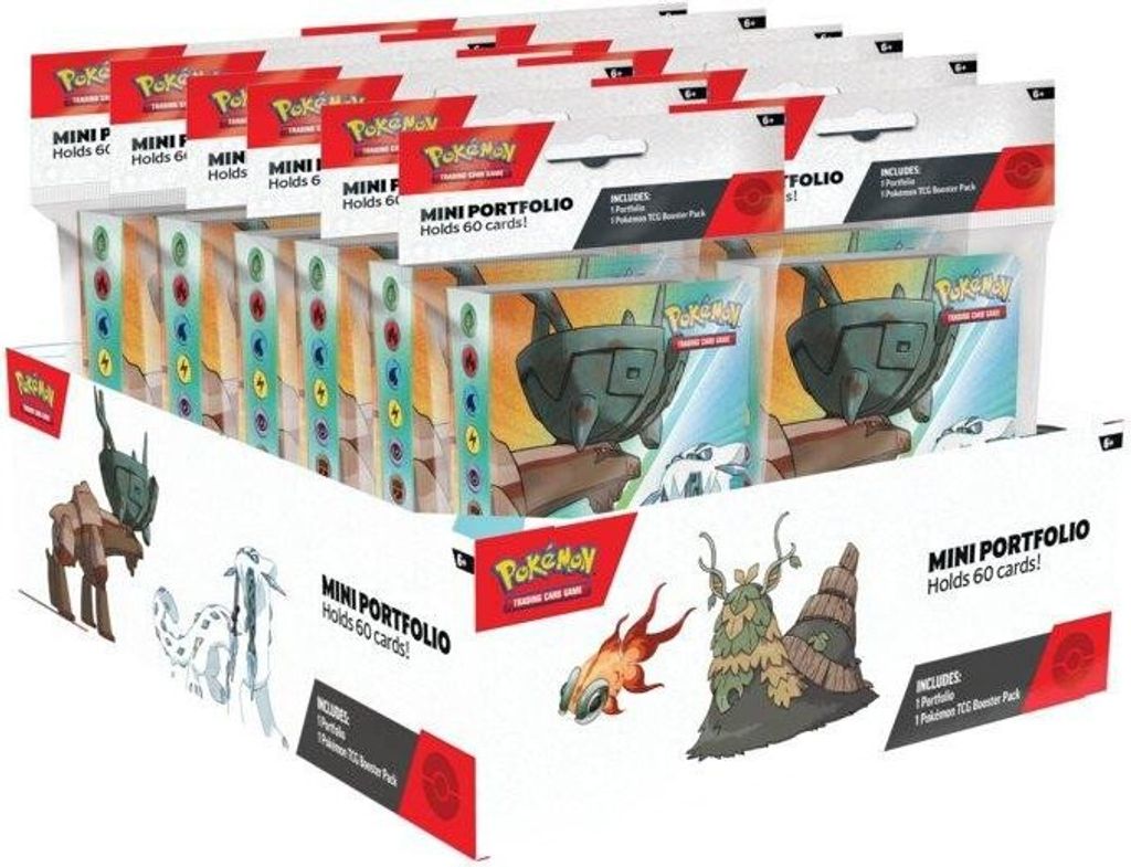 Pokémon TCG: Minialbum + booster Obsidian Flames (podzim Obrázek produktu 
