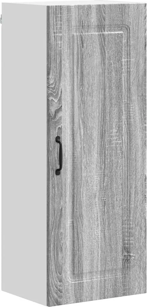 SYFAX™ Mobiletto Cucina Kalmar per Famiglie | Grigio Sonoma 40x100 cm