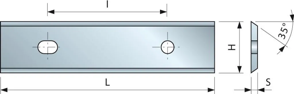 Lame de rechange pour fraise à bois 40mm - Finition sans éclats
