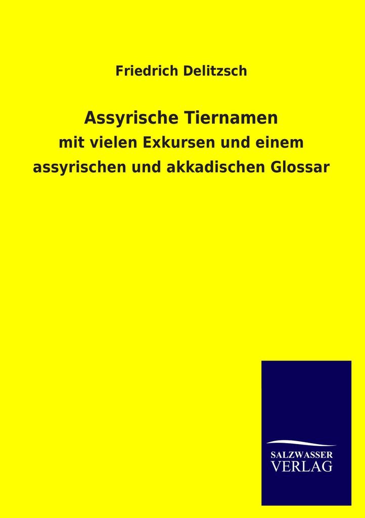 Assyrische Tiernamen