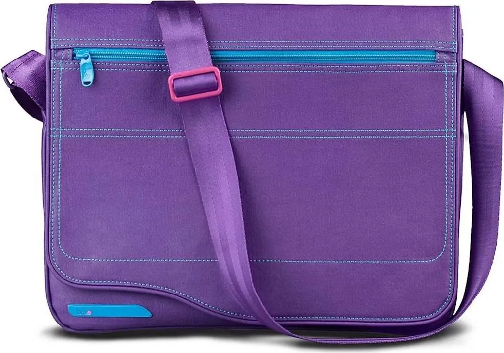 be.ez, borsa a tracolla LE Reporter per dispositivi da 13" con robuste tasche, viola