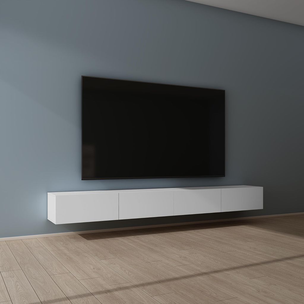 Mai & Mai Fernsehschrank Verdeckter Griff mit Soft-Close Produktbild 