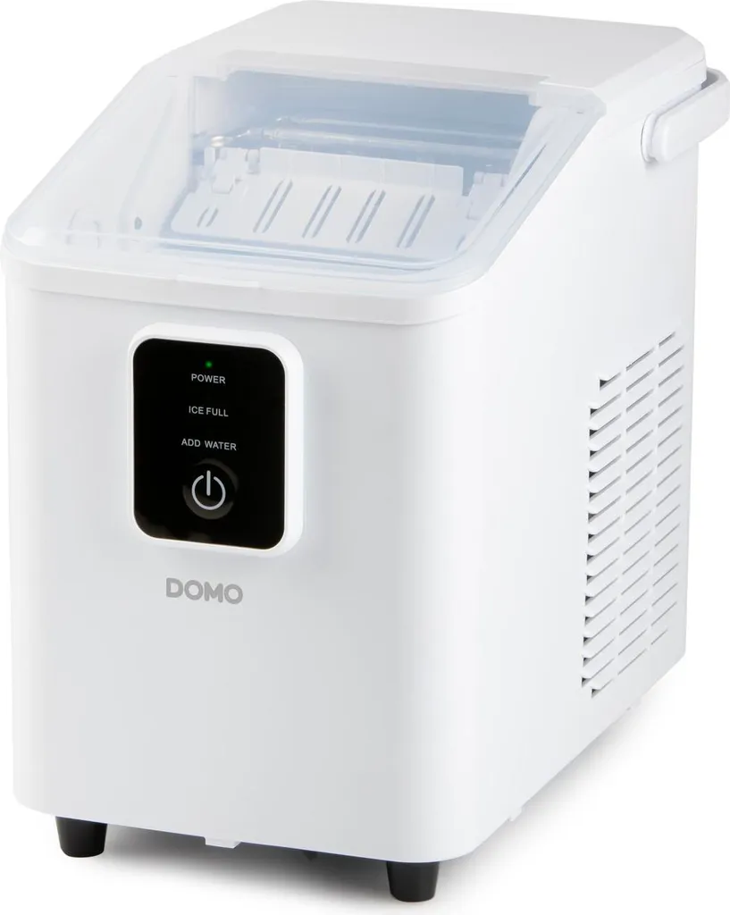 Machine à glaçons DOMO DO9292IB avec compresseur et cycle ultra rapide