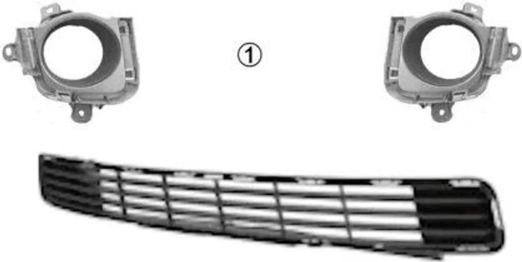 Grille de Pare-chocs Avant pour TOYOTA PRIUS ZVW3 - Grille d'aération