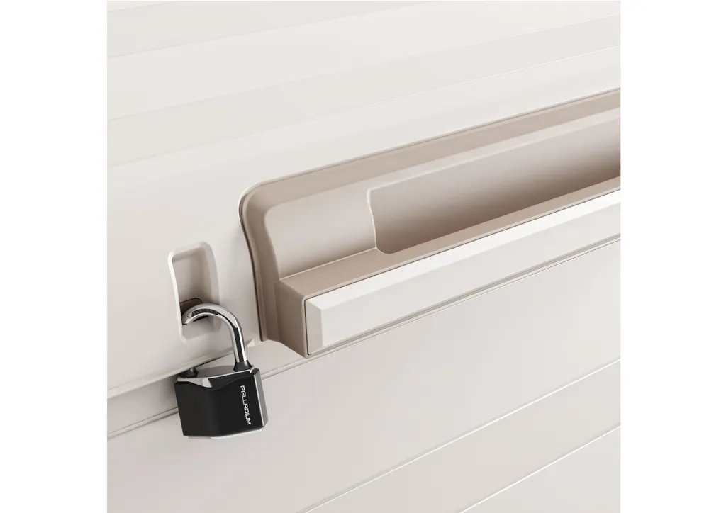 Malle de rangement en résine KIS GULLIVER beige pour jardin et garage